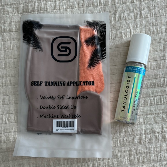 Tanologist Express Tan Mousse and Self Tanning Applicator Set - Picture 2 of 7